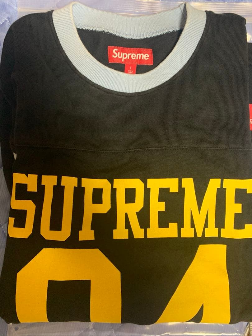 Supreme Split S/S Football Top L 新品　未使用
