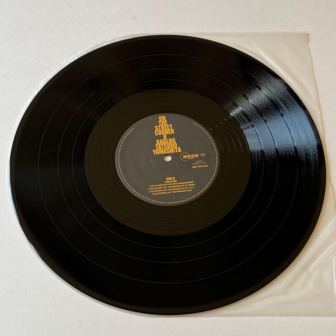 【極美盤】山下達郎ON THE STREET CORNER 0 2000年非売品