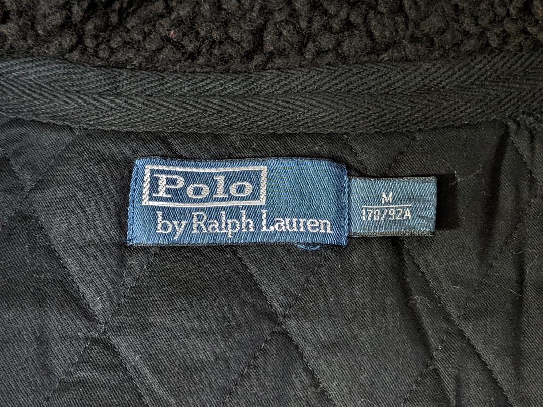 極美品 ポロラルフローレン N-2B スウェット パーカー ジャケット ブラック