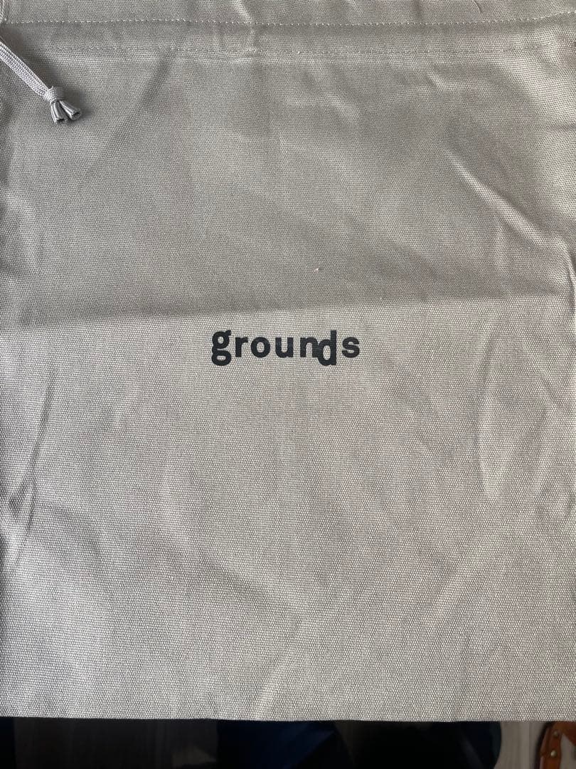 【袋付き】grounds MOOPIE NAZCA BLACK 26.5センチ