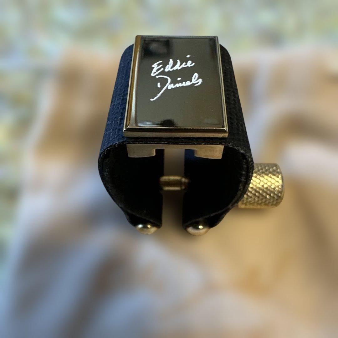 エディダニエルズ　B♭クラリネット用リガチャー　ゴールド