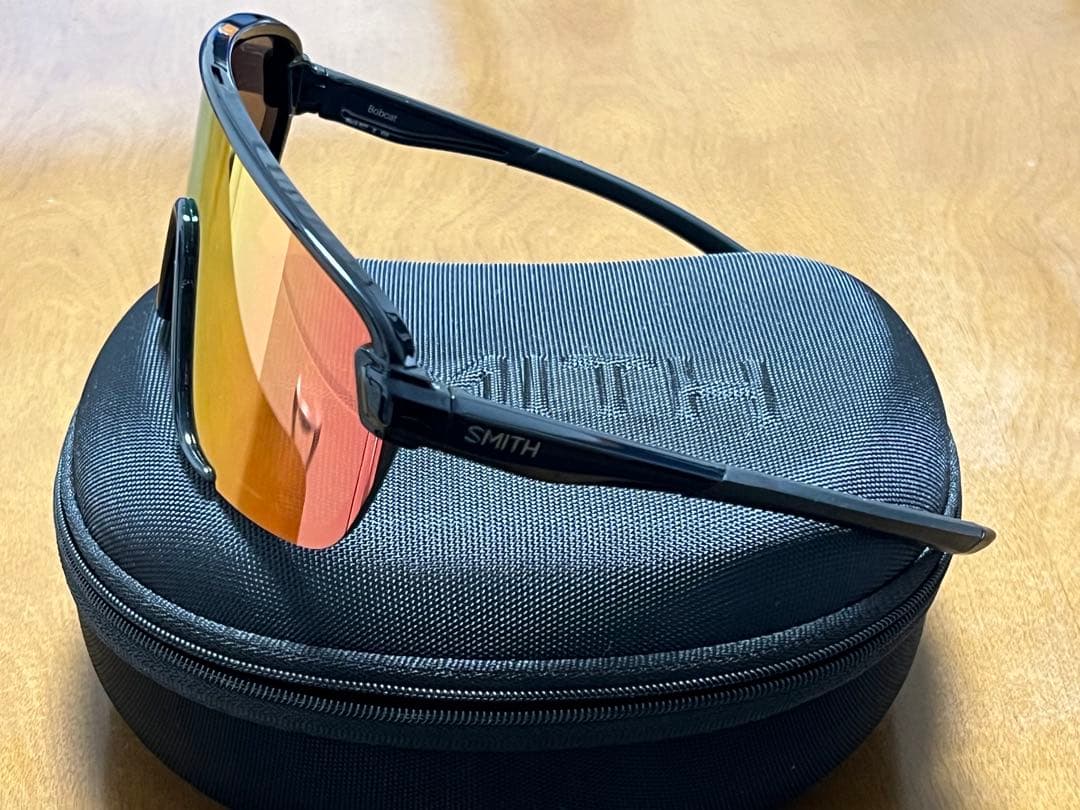 SMITH スポーツサングラス レッドレンズ