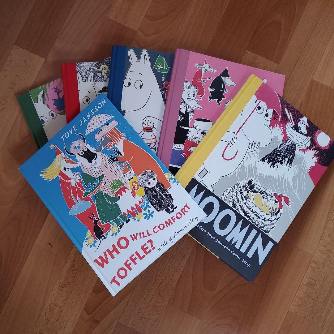 購入者です。ムーミンコミック１巻～5缶