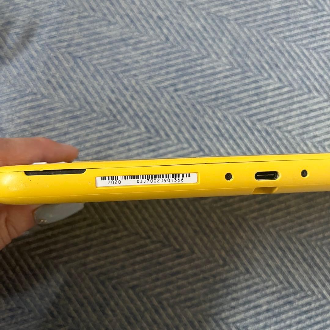 Nintendo Switch Lite ジャンク イエロー 充電器付き