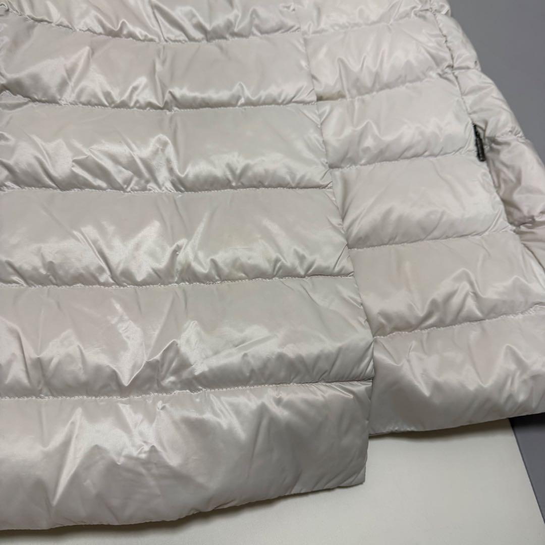 マックスマーラウィークエンド　ダウンベスト　アイボリー　36 キルティング