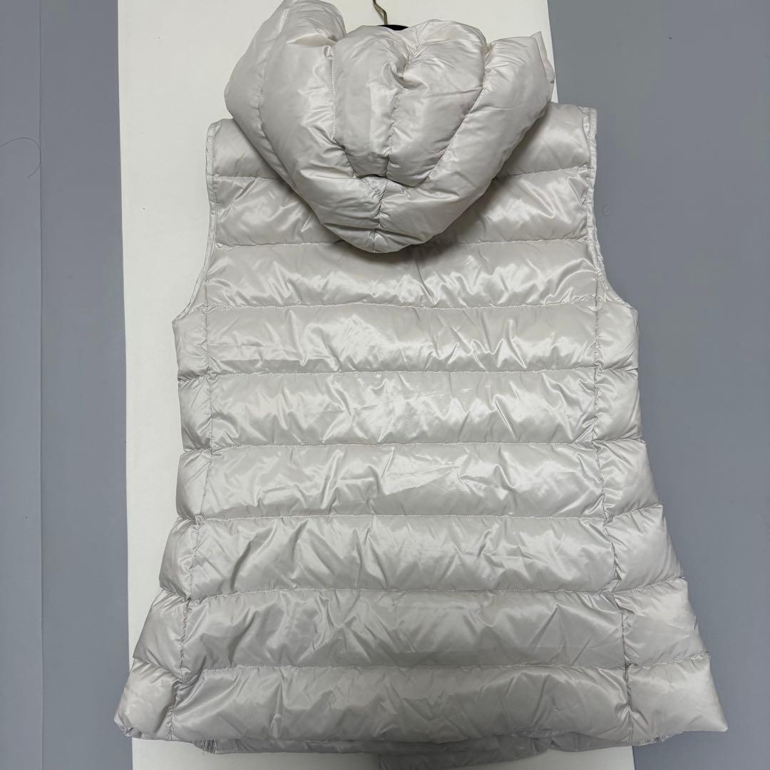 マックスマーラウィークエンド　ダウンベスト　アイボリー　36 キルティング