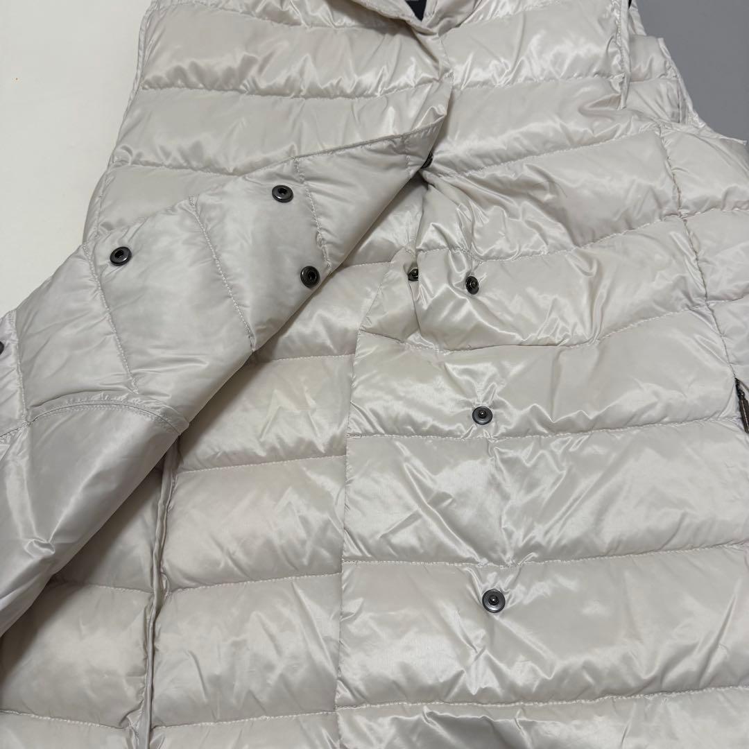 マックスマーラウィークエンド　ダウンベスト　アイボリー　36 キルティング