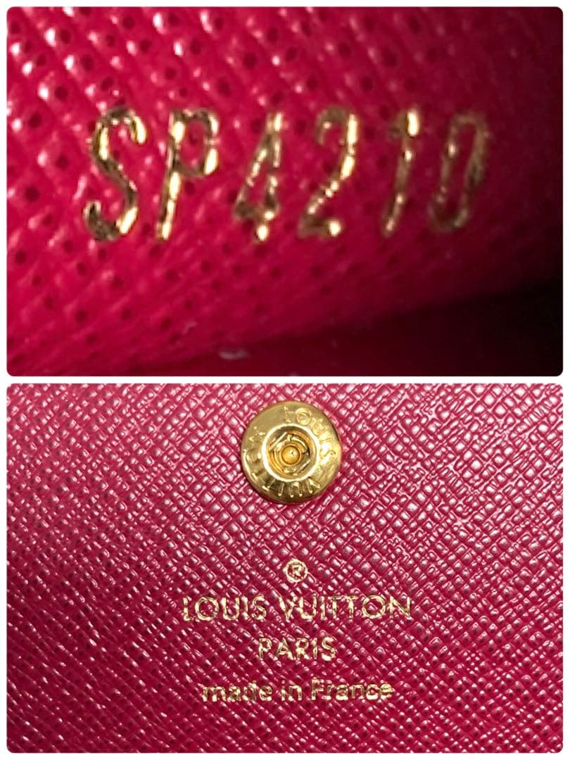 良品　ルイヴィトン　モノグラム　フューシャ　ミルティクレ6 6連キーケース