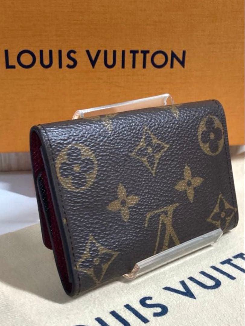 良品　ルイヴィトン　モノグラム　フューシャ　ミルティクレ6 6連キーケース