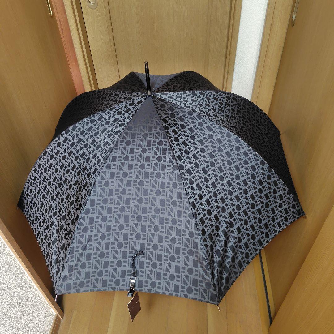 【未使用タグ付き】 CELINE セリーヌ 長傘 マカダム ロゴ