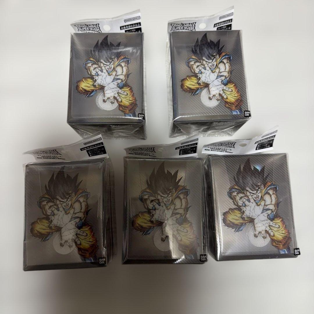 ドラゴンボールスーパーダイバーズ　オフィシャルデッキケースカード5個セット