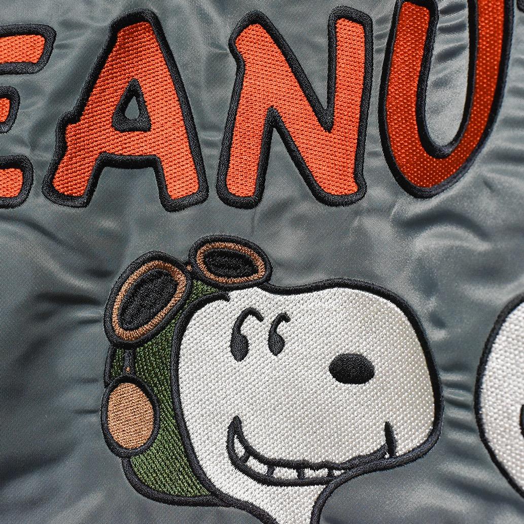 お待たせ！ AVIREX × PEANUTS MA-1 ピーナッツ スヌーピー