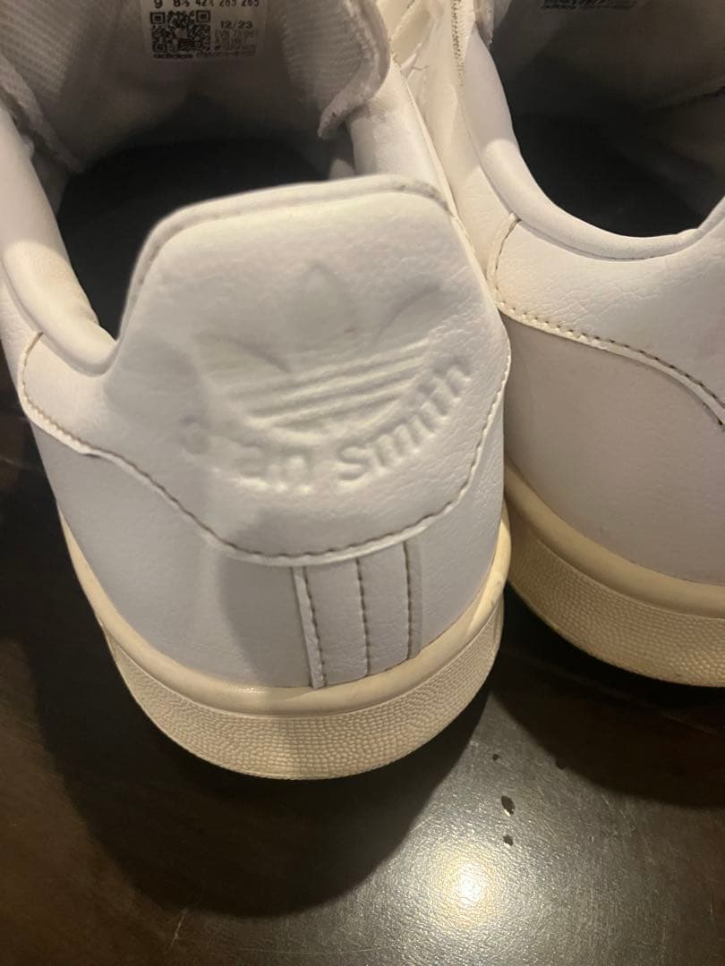 スタンスミス　ゴルフシューズ　ホワイト×ホワイト　26.5