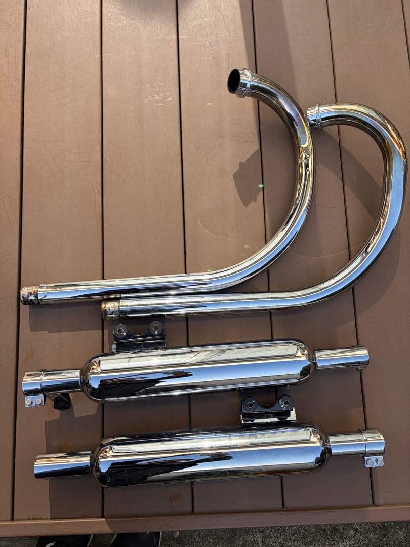 大和ステンレスキャプトンマフラー W650.W400