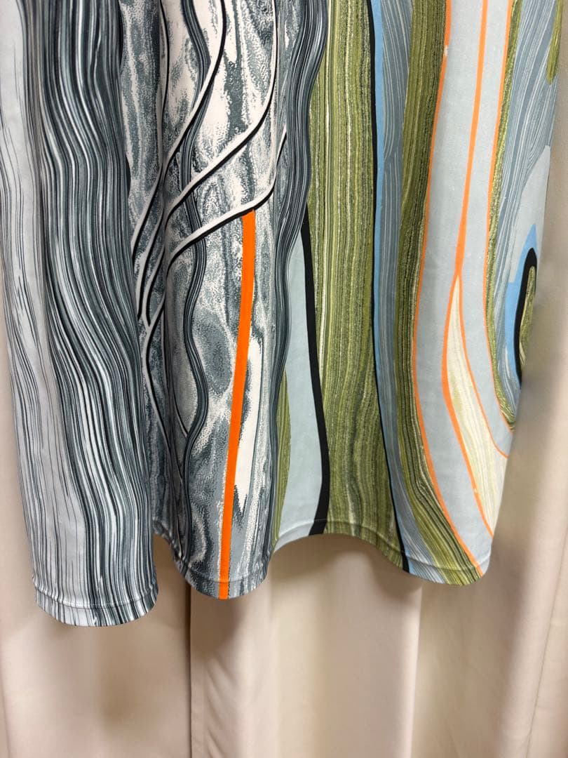 試着のみ21AW mame kurogouchi マーブルワンピース