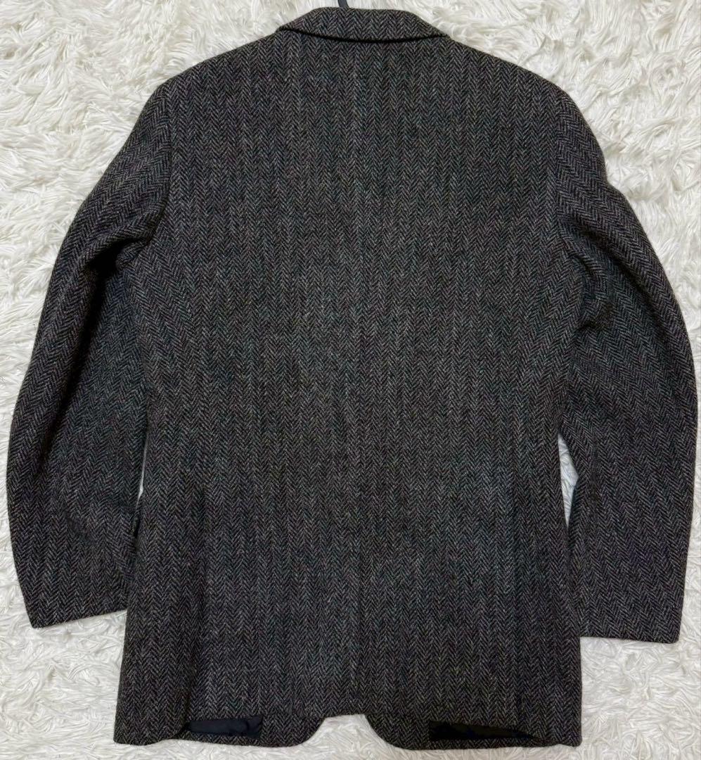 ハリスツイード　テーラードジャケット　ヘリンボーン　CLIFFORD