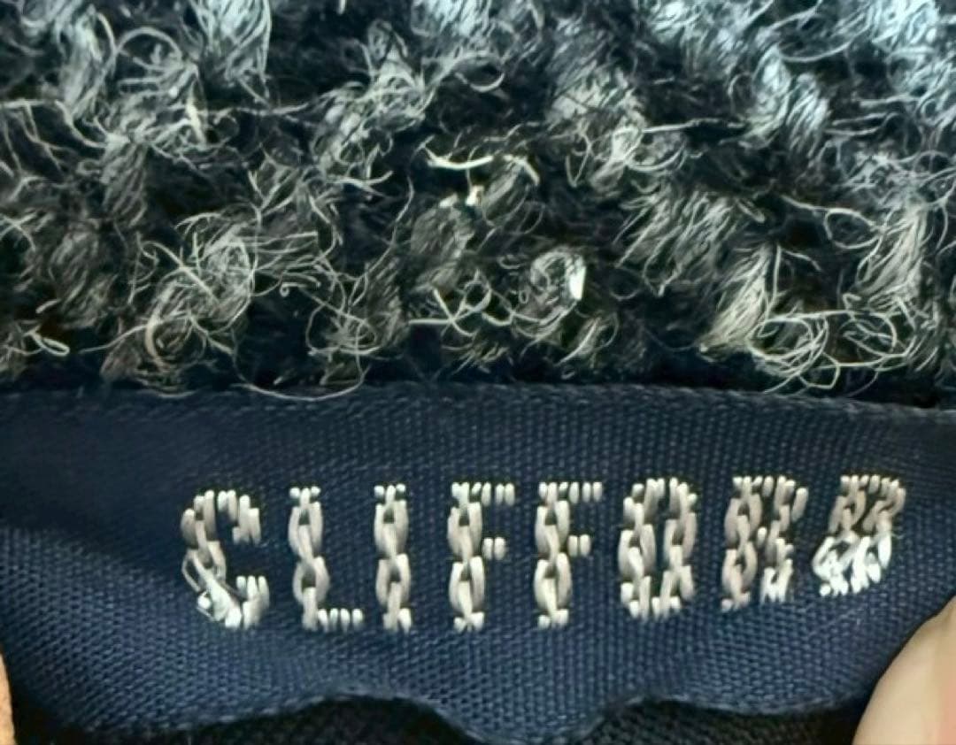 ハリスツイード　テーラードジャケット　ヘリンボーン　CLIFFORD