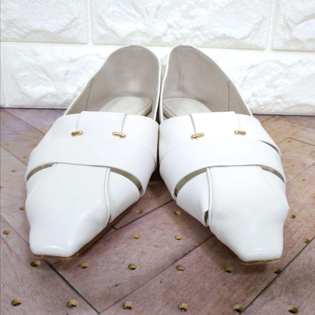 LE TALON ルタロン フレンチソフトグルカフラット　ナチュラル　23㎝