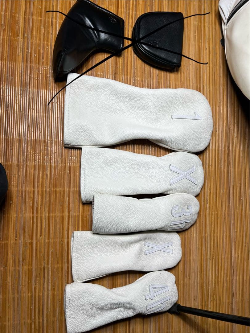 VESSEL キャディバック　ヘッドカバーセット