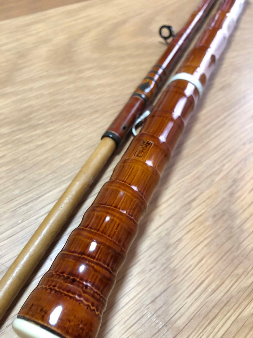 横浜竿　マイスター汐よし作カワハギ竿（全竹）