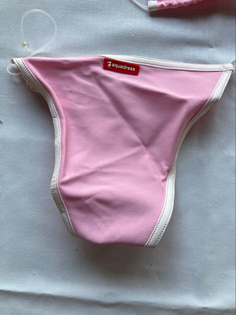 アクアドレスAqua dress ピンク水着三点セット　新品未使用