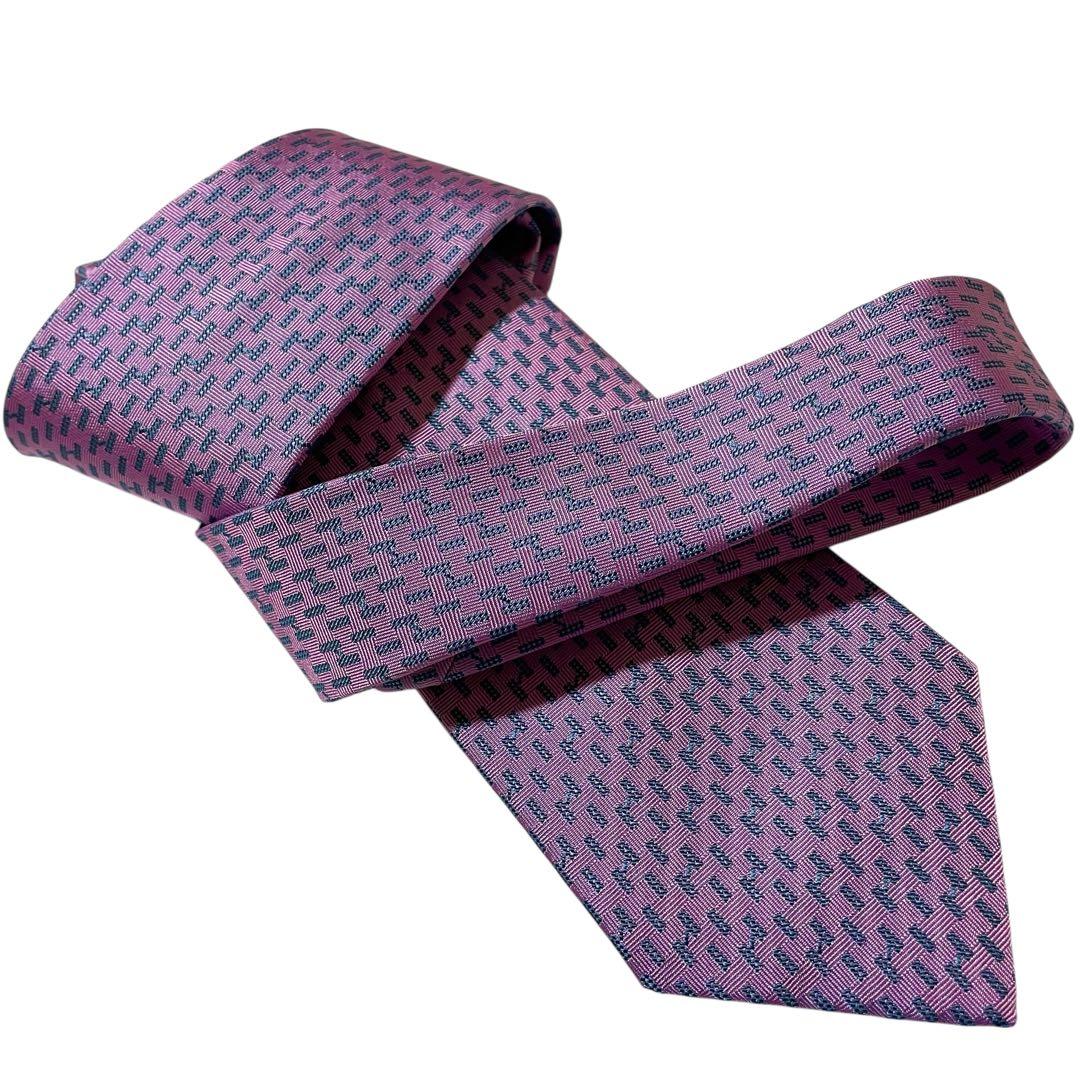 エルメス　ネクタイ　タグ付き新品