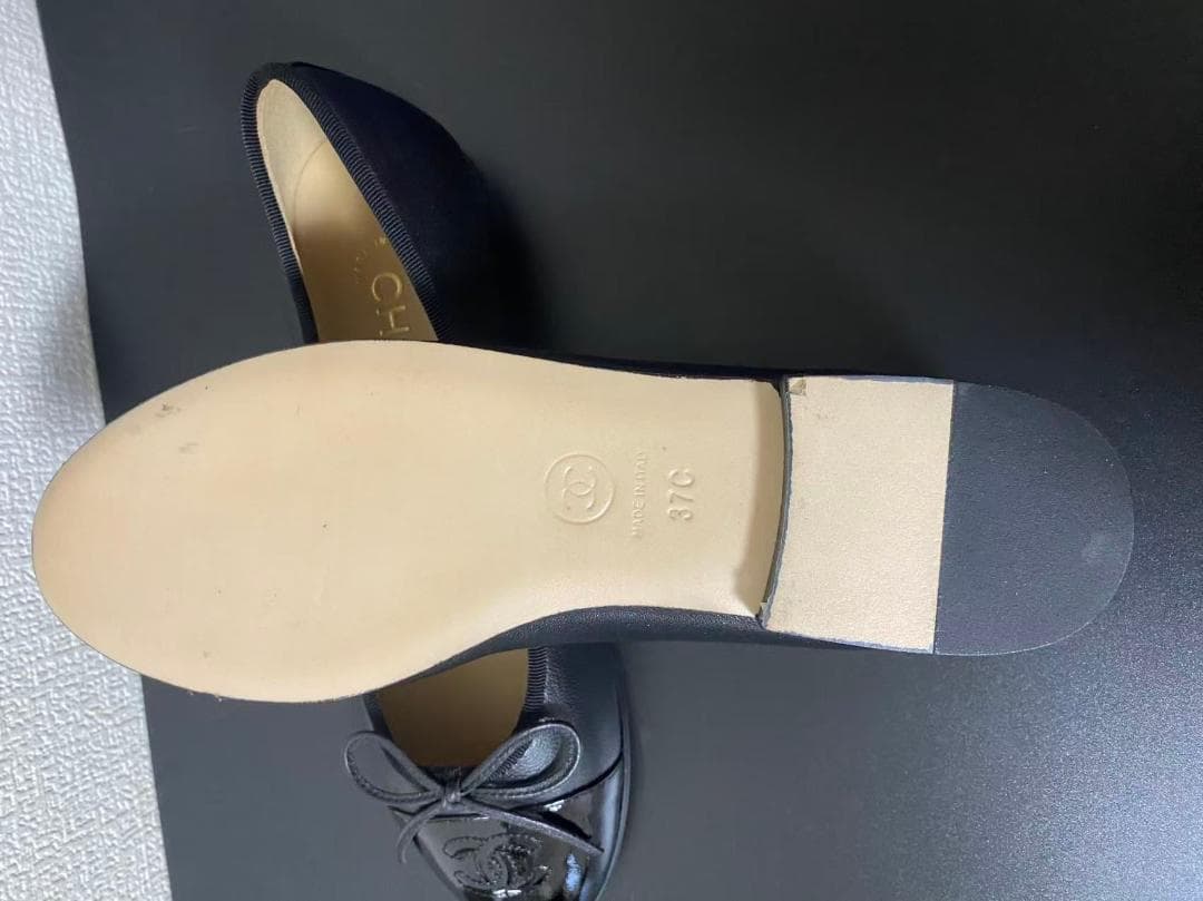 ココマーク　バレリーナ　フラットシューズ　パンプス　美品 37