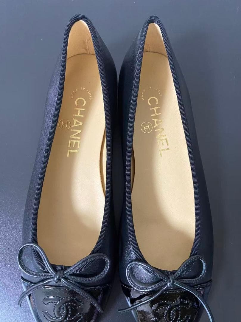 ココマーク　バレリーナ　フラットシューズ　パンプス　美品 37