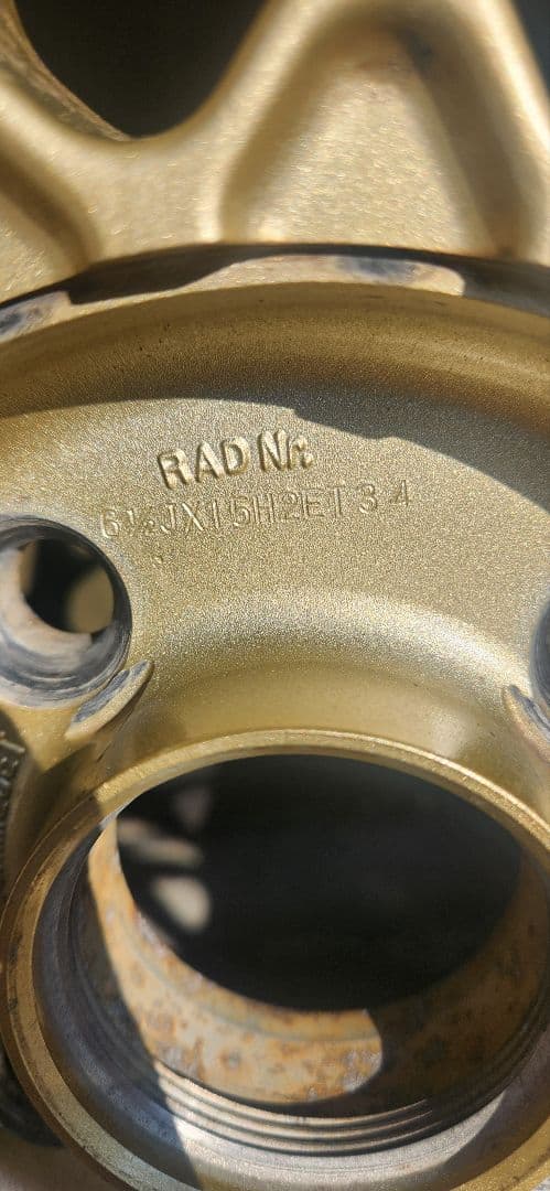 BBS-RS033 １５インチ　1本