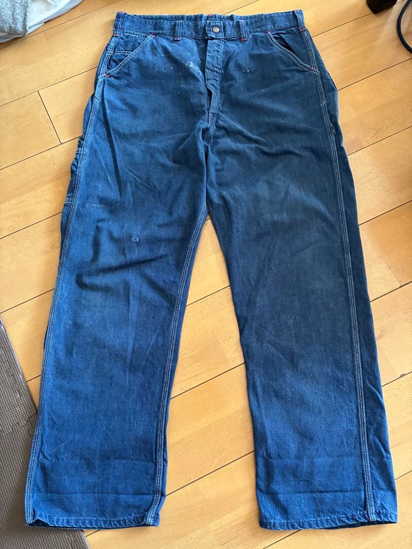 60s powr houseペインターパンツMONTGOMERY WARD