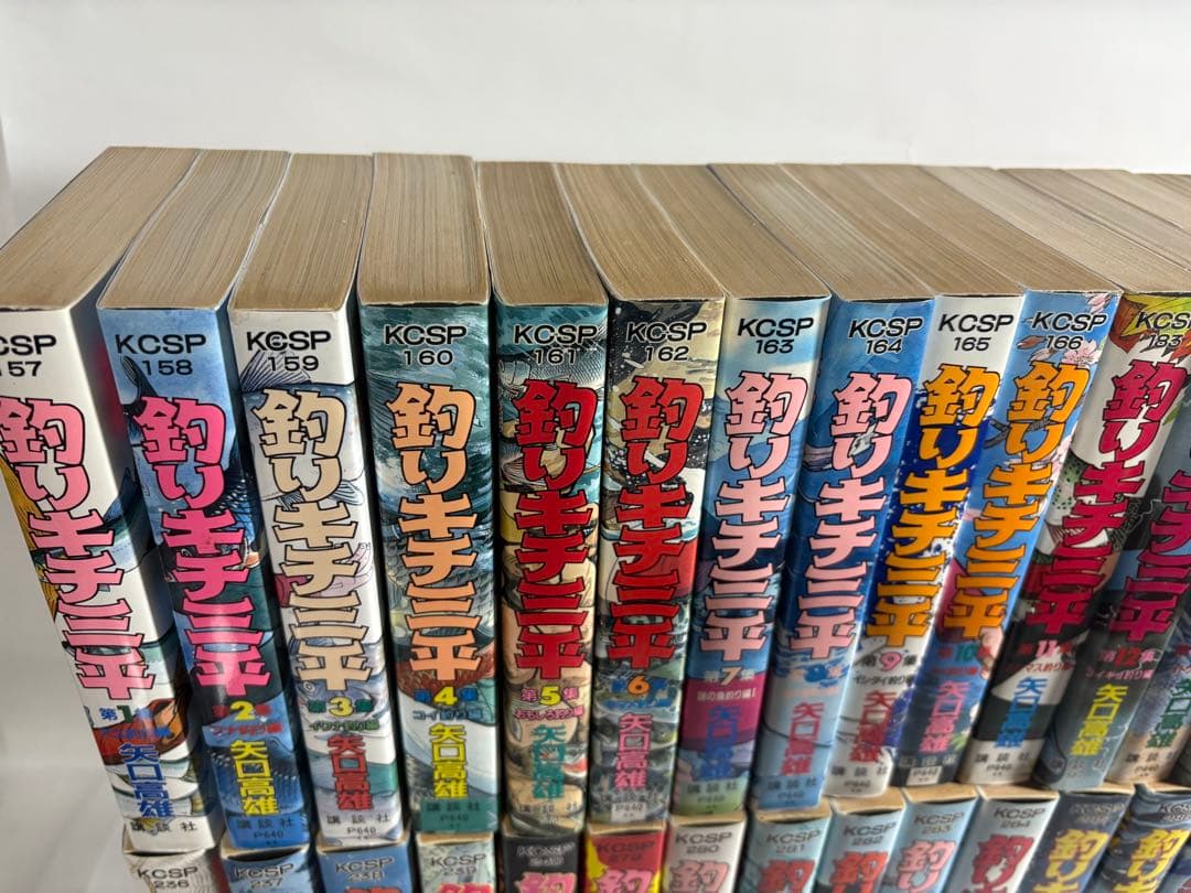 釣りキチ三平　全巻　セット　1〜37巻　釣りキチ同盟編　釣りバカたち　43冊