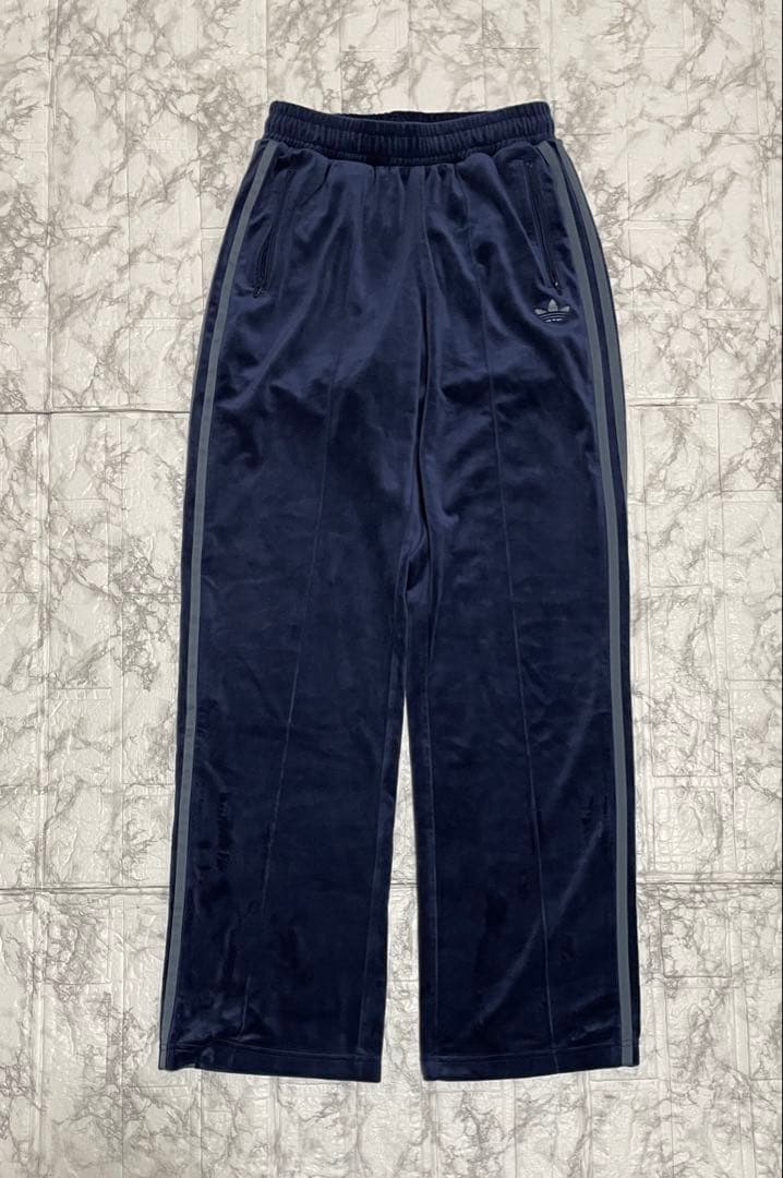 U177 2XSサイズ　ベッケンバウアー　トラックパンツベロア　アディダス