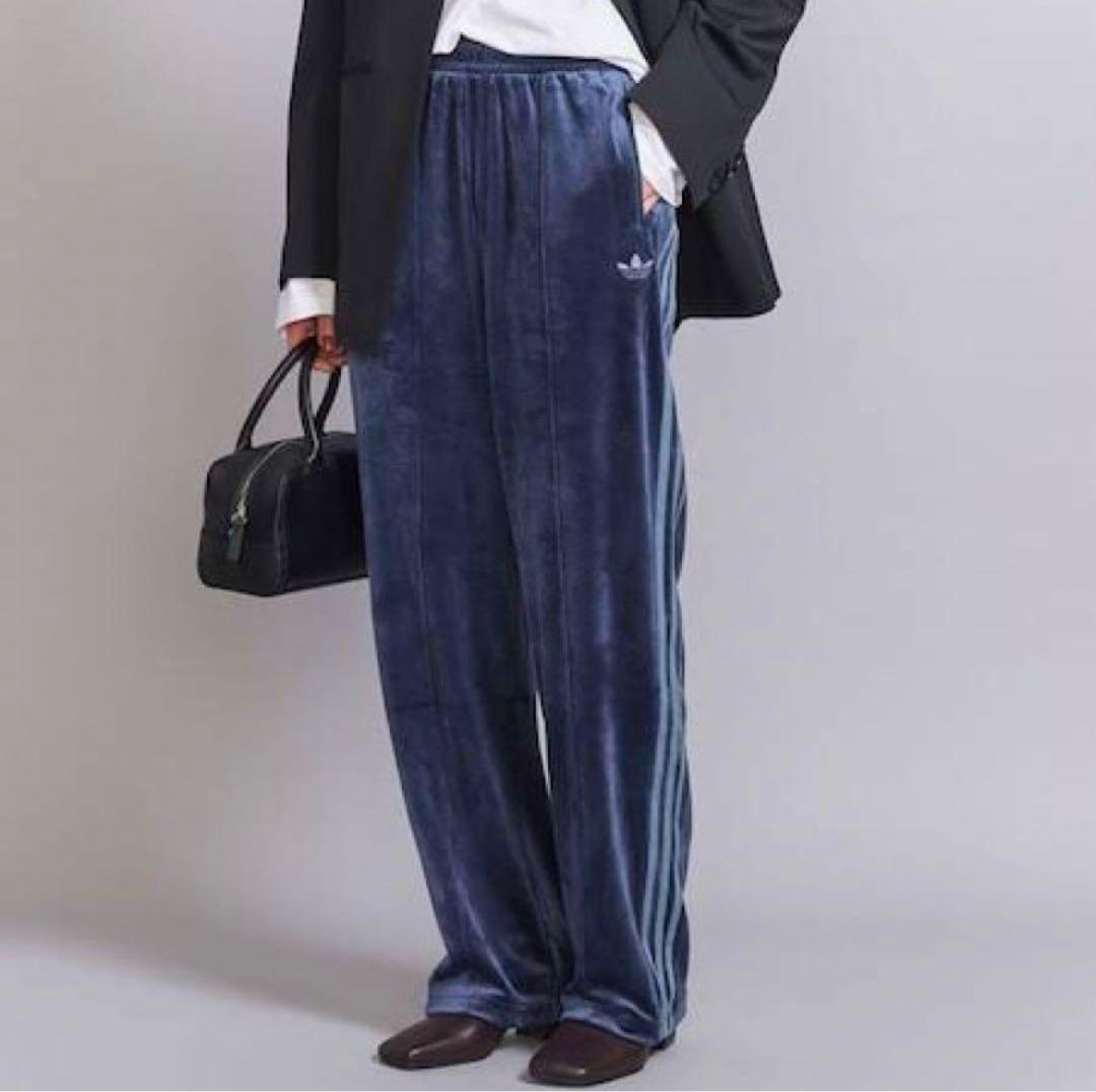 U177 2XSサイズ　ベッケンバウアー　トラックパンツベロア　アディダス