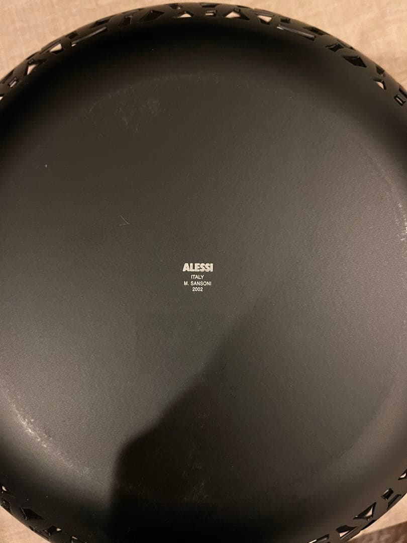 ALESSIフルーツボウル　カクタス黒