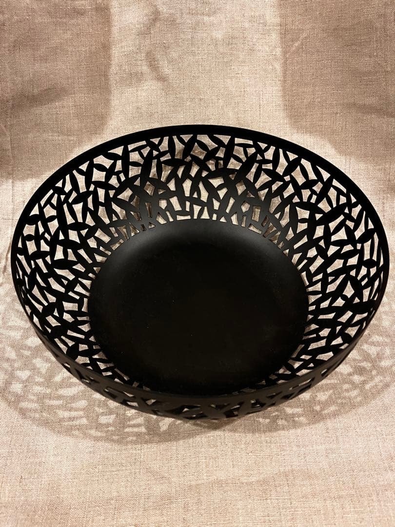 ALESSIフルーツボウル　カクタス黒