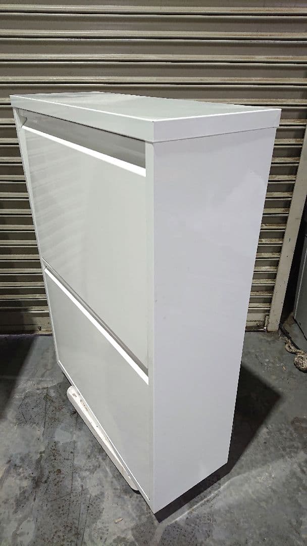 ダストボックス イタリア アイアン DOTTUS 4杯 ドッタス ゴミ箱 白