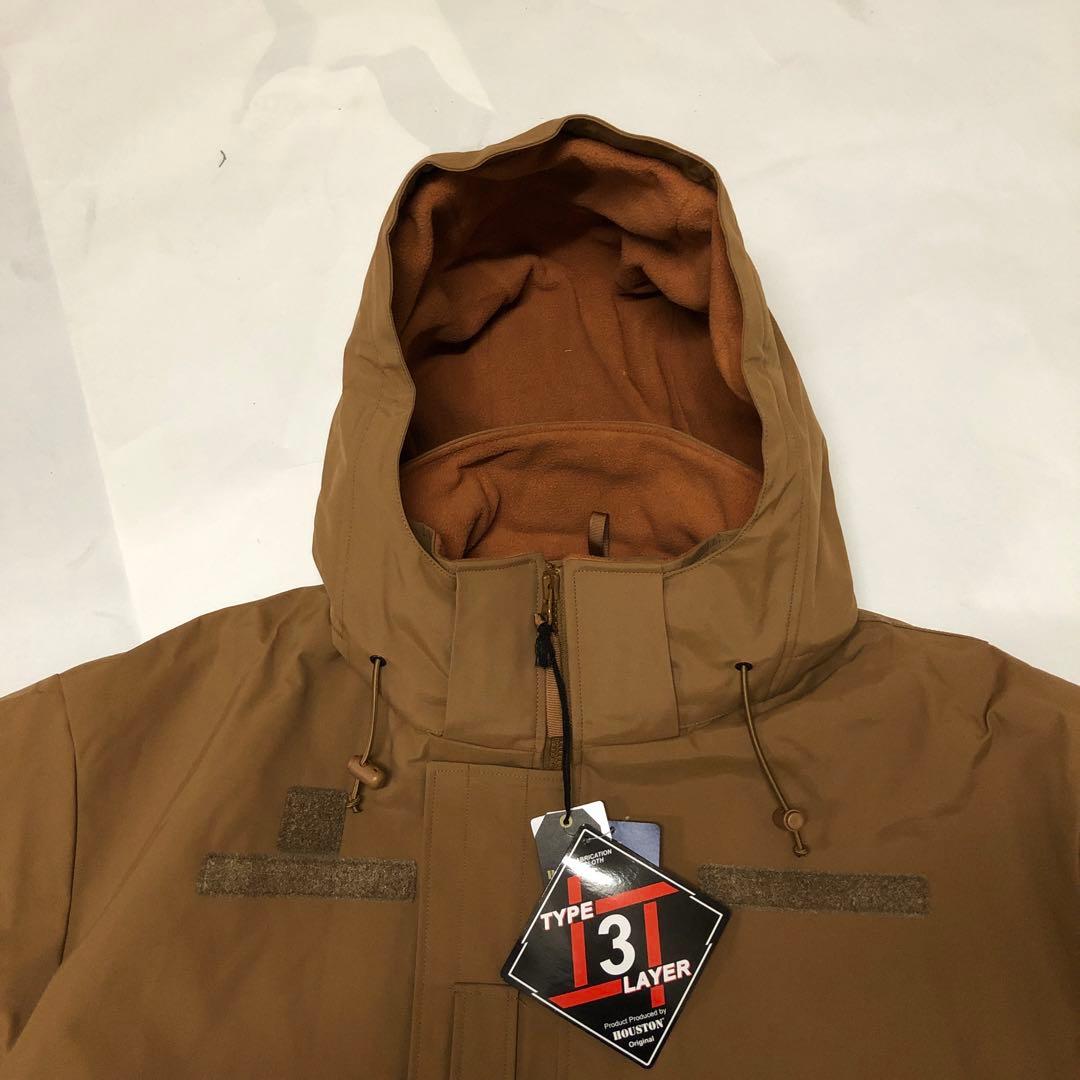 ヒューストン コールドウェザーパーカー エクワックス ミリタリージャケット