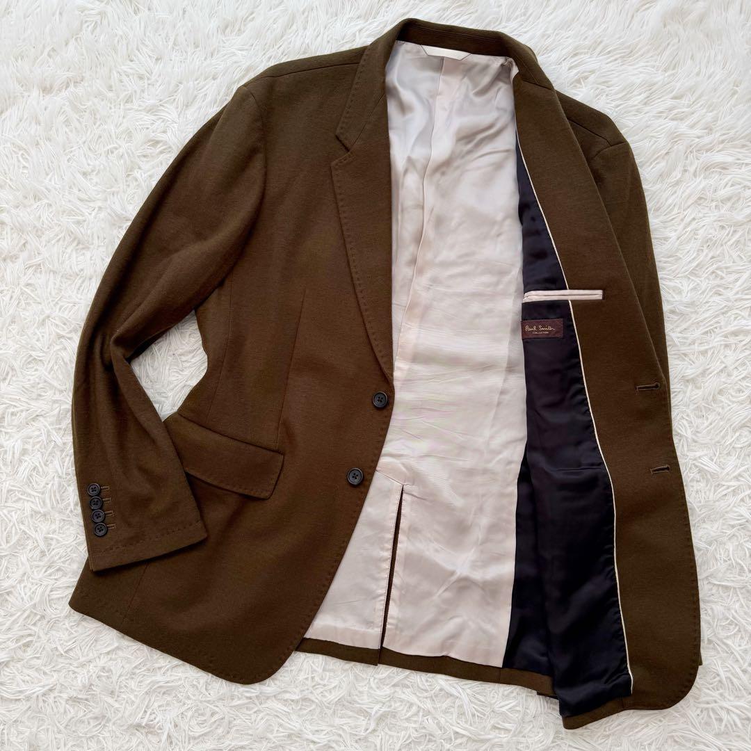Paul Smith テーラードジャケット ブラウン ウール XLサイズ