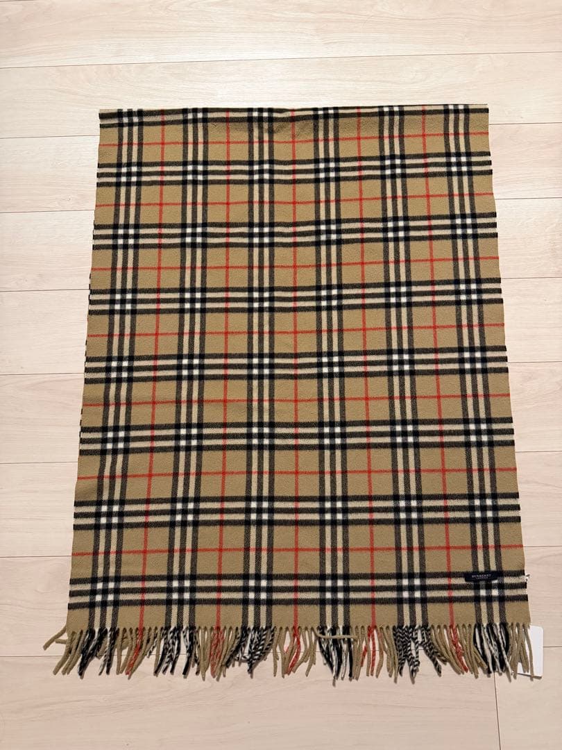美品！BURBERRY ノバチェック　大判ストール　膝掛け