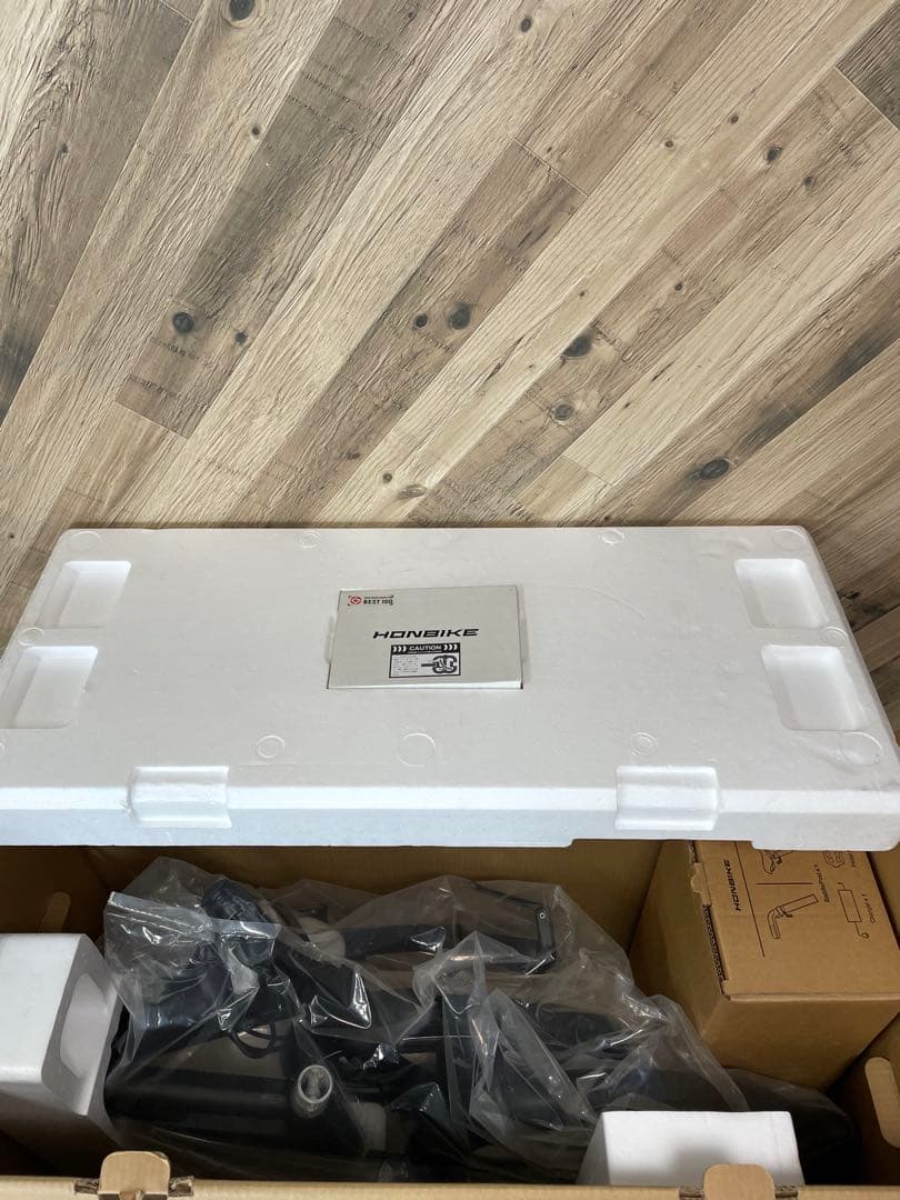 HONBIKE チェーンレス 電動アシスト自転車 ブラック