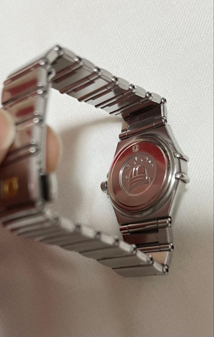 査定済みオメガ OMEGA 1466.36 コンステレーションミニダイヤベゼル
