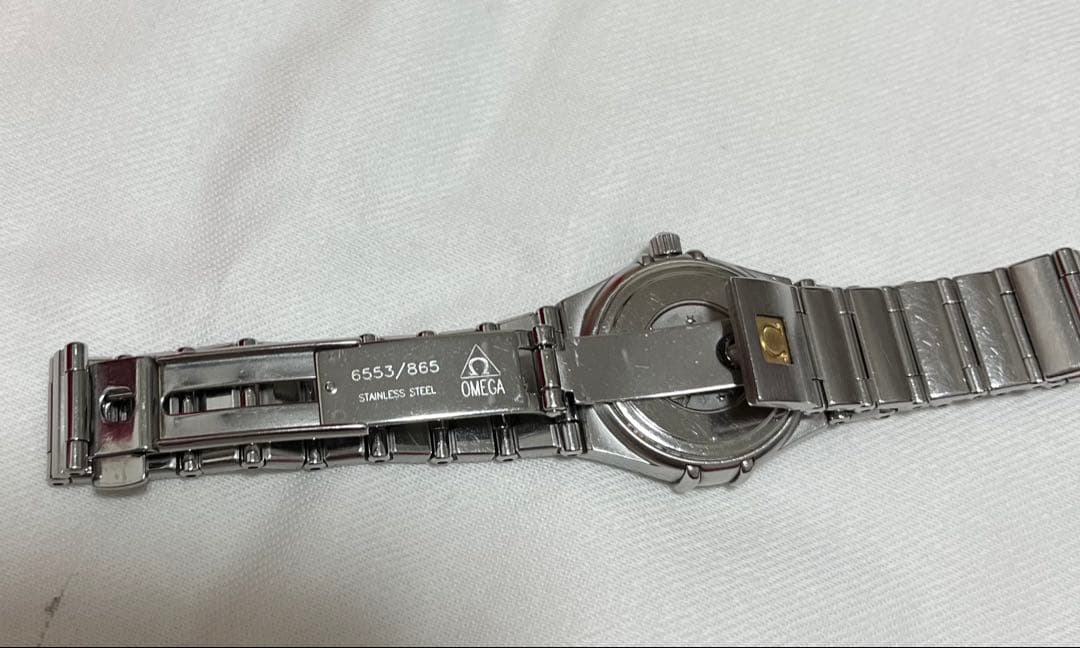 査定済みオメガ OMEGA 1466.36 コンステレーションミニダイヤベゼル