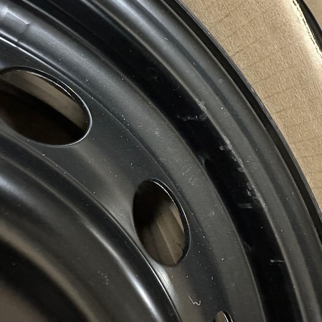 ボーロ① トヨタ 純正 15インチ 鉄 ホイール 新車外し 4本セット