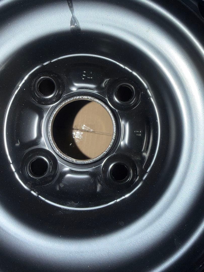 ボーロ① トヨタ 純正 15インチ 鉄 ホイール 新車外し 4本セット