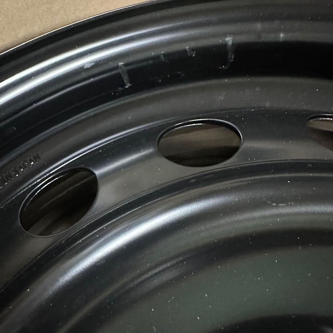 ボーロ① トヨタ 純正 15インチ 鉄 ホイール 新車外し 4本セット