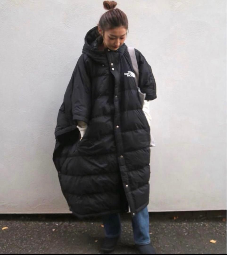 THE NORTH FACE パデッドポンチョコート フリーサイズ 新品未使用