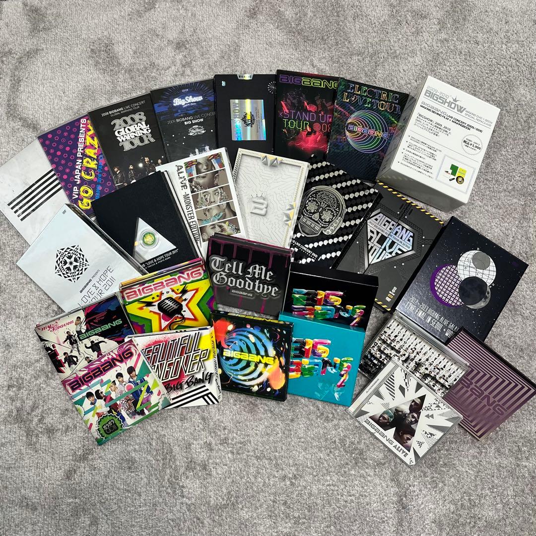 BIGBANG 日本版 CD DVD まとめ売り(1枚欠品あり)