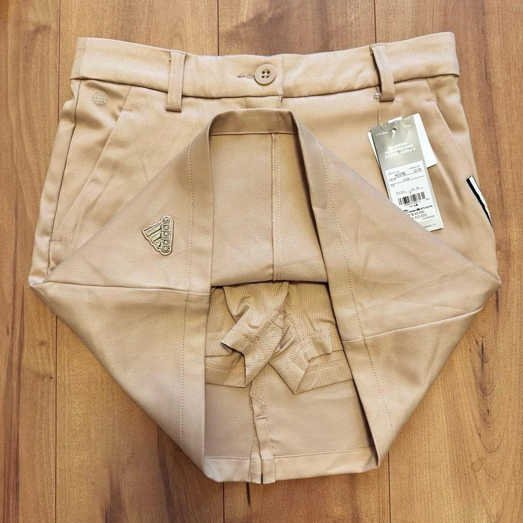 薄手ニット　ツイルスカート　ベージュ　春秋冬　セットアップ　スリーライン　新品