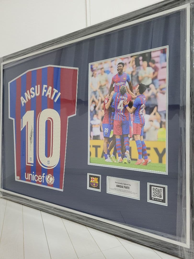 バルセロナ ファティ サイン ユニフォーム サッカー ICONS 正規 NIKE