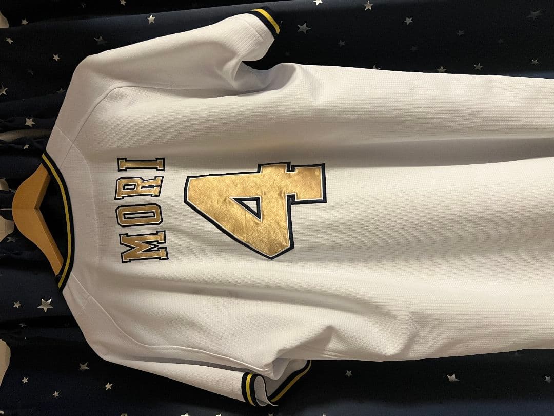 オリックスバファローズ　森友哉選手　2024開幕激レア優勝ユニフォーム　Lサイズ